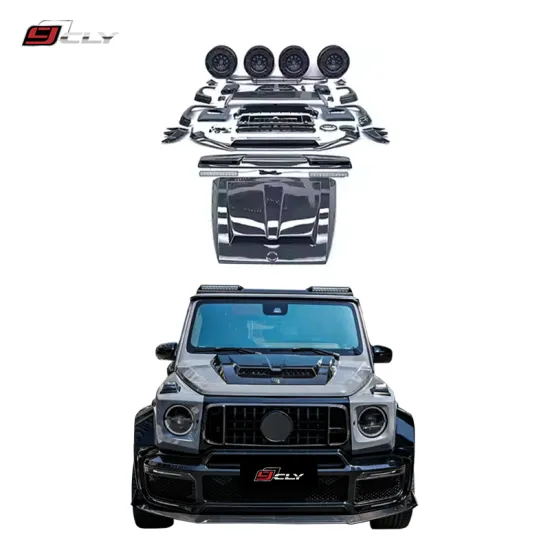 CLY Auto Parts Upgrade Carbon Fiber Body Kit for Benz G-Class W464 G500 G55 G63 2019-2024