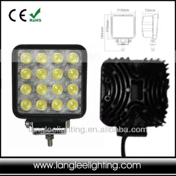 48W Offroad LED Work Light, Truck flood Light, truck front Light, Boat LED Flood Light