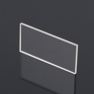 Lente de ventana cuadrada de fluoruro de magnesio para instrumentos ópticos