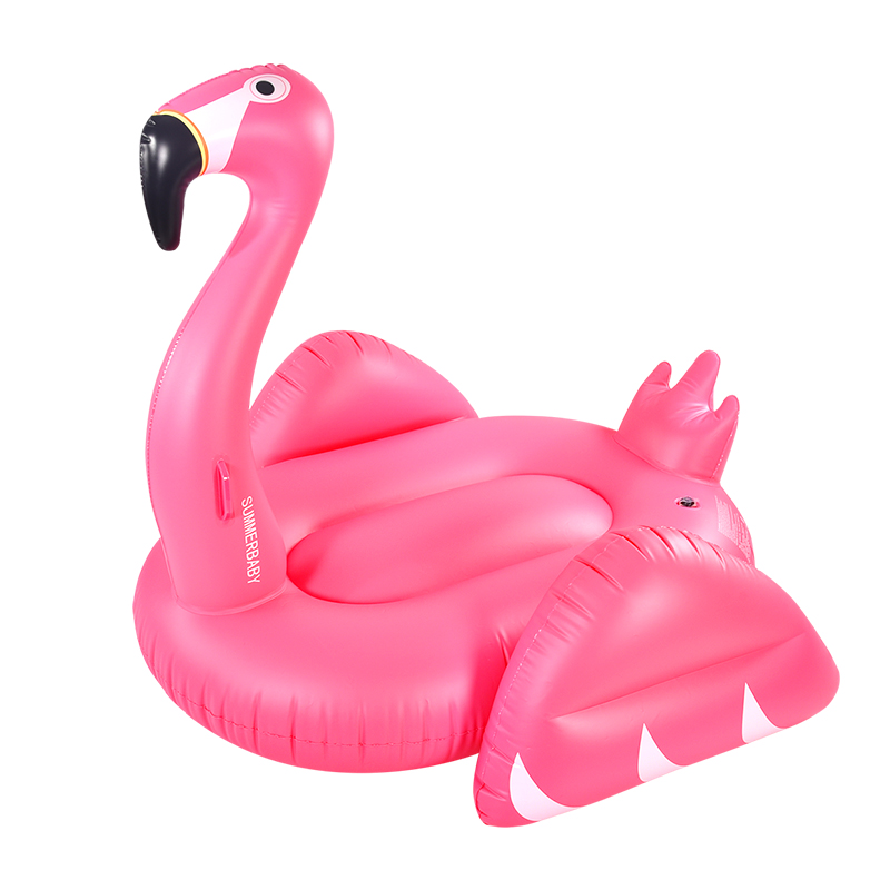 Pasadyang inflatable swimming toys flamingo matatanda pool floats