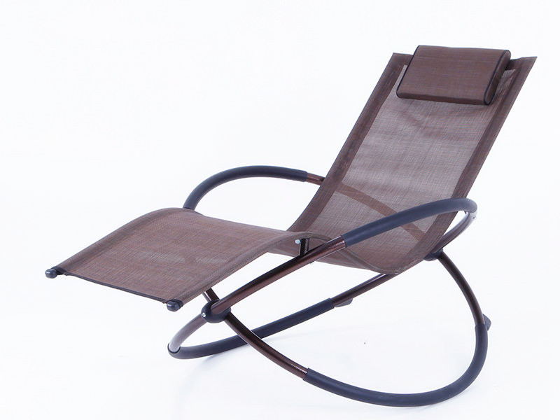 foldable steel rocking chair