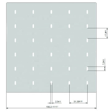 Cella solare policristallina da 5bb per kit casa