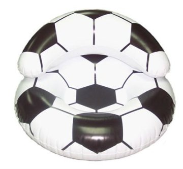 inflatable kids football chair