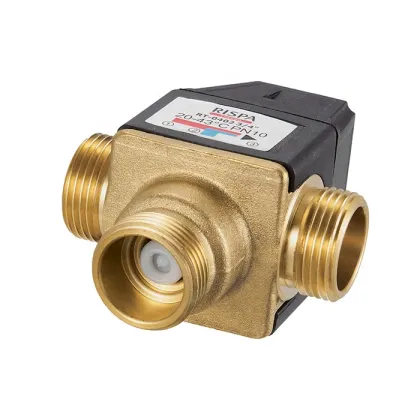Brass Thermostatic Mixing Valve for Hot and Cold Water