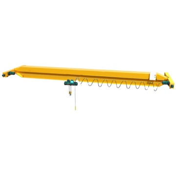 Overhead Crane with Warning Light: Workshop Lifting Equipment and Monorail Traveling Crane