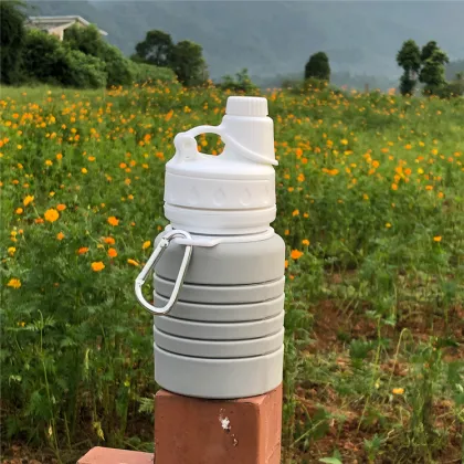 Outdoor Sports Bottle Collapsible Silicone Water Bottle
