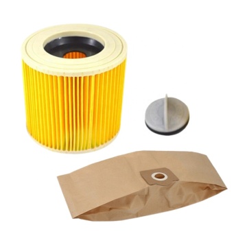 Vacuum Cleaner Cartridge Filters for Kar ches 64145520, 6.414-552.0, A2004, A2204, A2656 and MV2 - Wet & Dry Vacuum Cleaner Parts