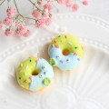 Resin cut donut charm collection for jewelry making