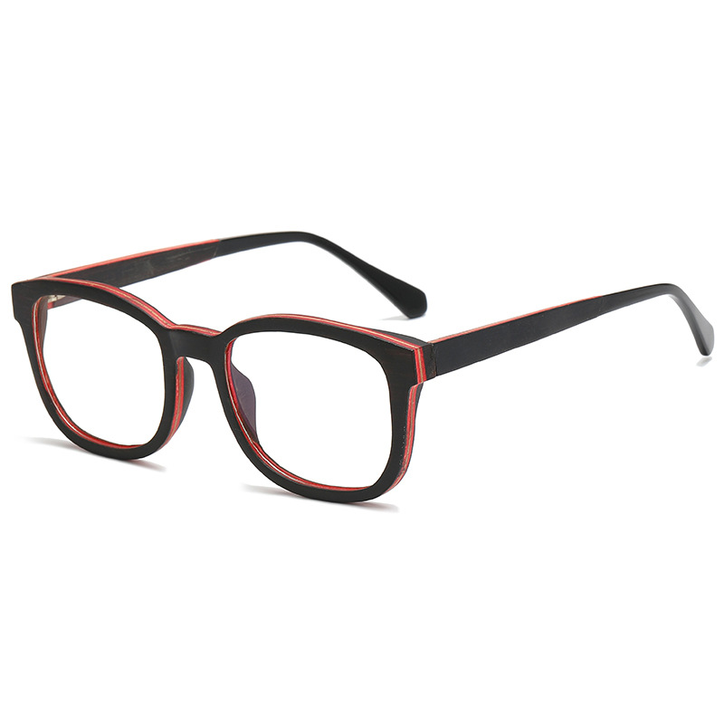 Vintage Laminated Wood Eyeglasses