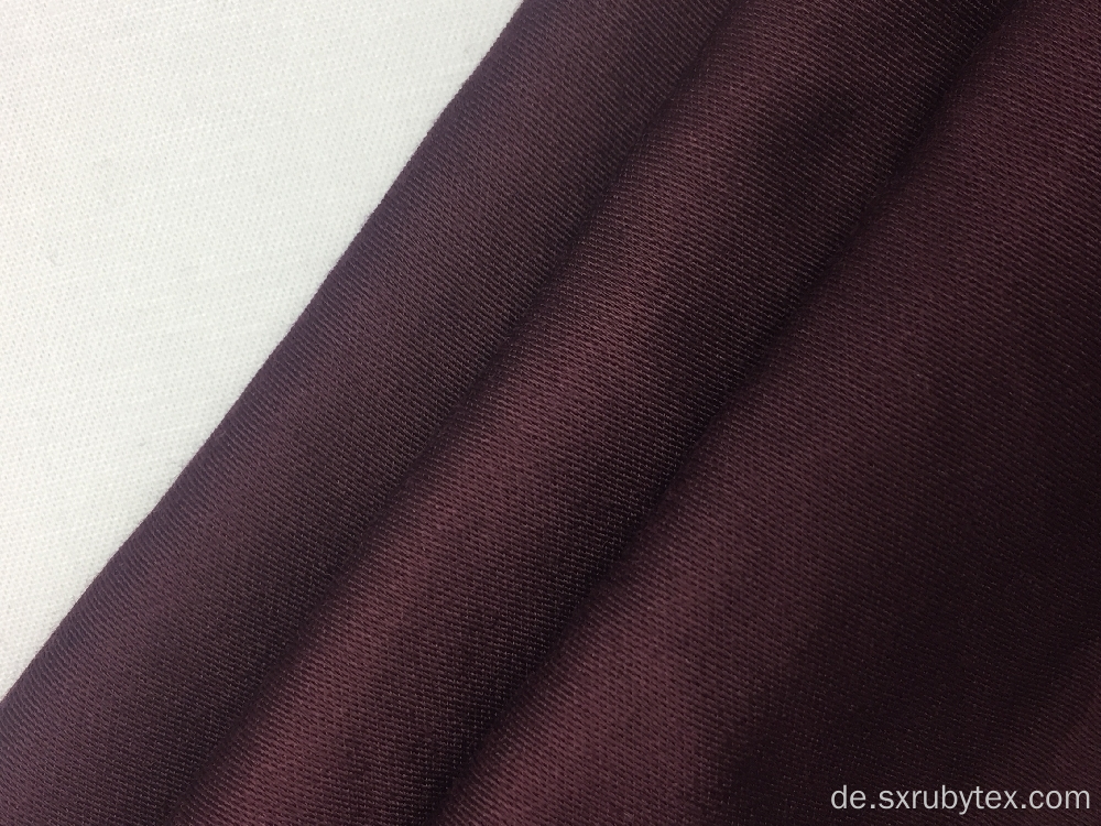 60er Jahre Rayon Satin Solid Fabric