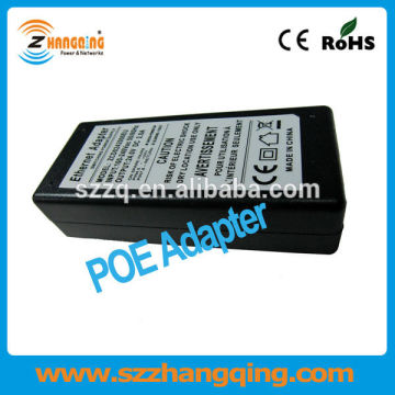 Passive 48W 24V 2A PoE Power Over Ethernet Adapter RJ45 Connector