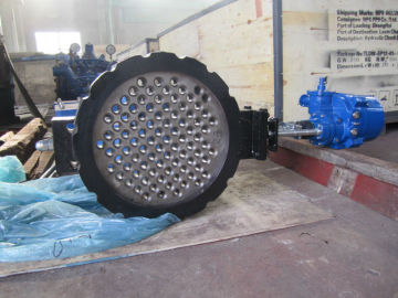 WCB control valve of hole type