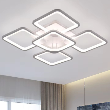 Modern Simple Acrylic Geometric LED Ceiling Lamp