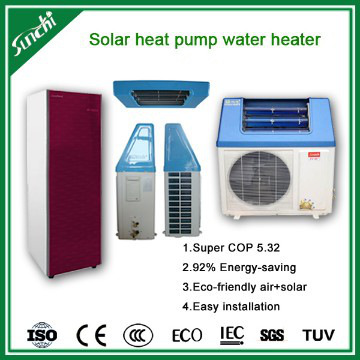 Solar hybrid/powered/energy Heat Pump