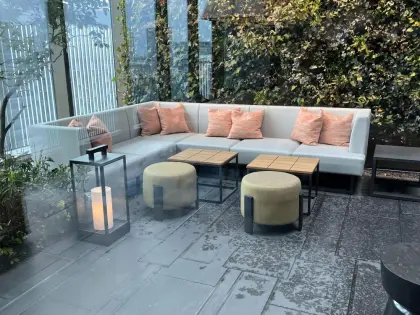 FF&E custom hotel outdoor furniture set