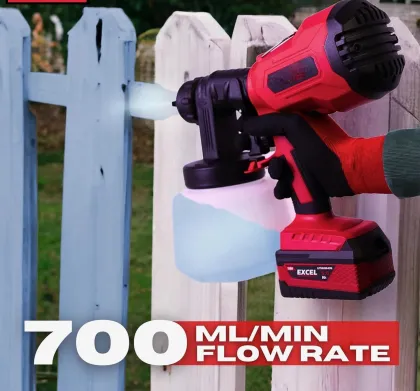 Cordless 18V/20V Battery Powered Spray Guns & Paint Sprayers