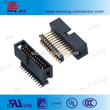 Elevator type 2.54mm Box header connector,smt wire to pcb connector
