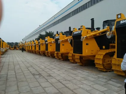 shantui bulldozer sd32 with 3-shank ripper earth moving machinery bulldozer