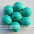 Multi Fluorescent Solid Opaque Jewelry Acrylic Bead