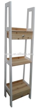cheap wooden & metal Storage holder