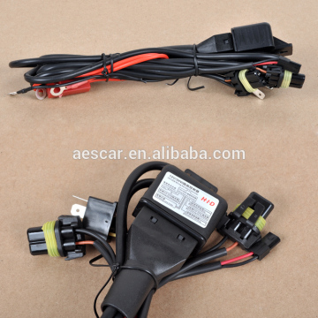 AES car parts automobile wiring wire resistanc harness for H4 H7 car lights