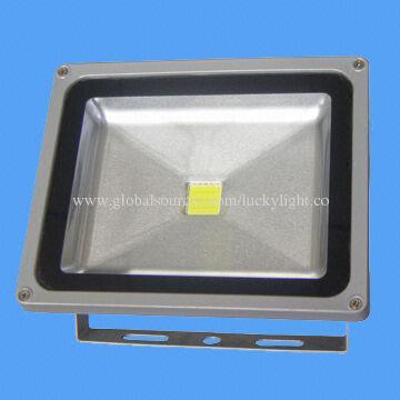 Outdoor 10W LED Floodlight, 85-265V Input Voltage, 50,000 Hours Lifetime