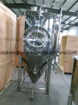 Wine and Beer Cooled Stainless Conical Fermenter