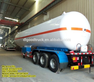 23000L LPG trailer gas semi-tanker Liquefied Petroleum Gas Tanker Trailer