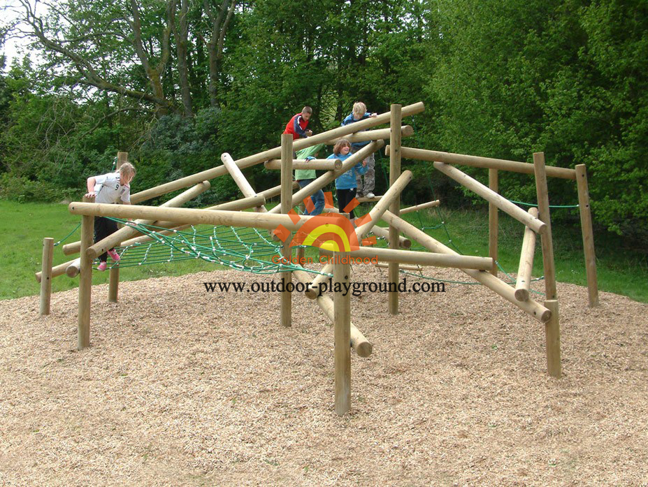 children's climbing outdoor playground for park