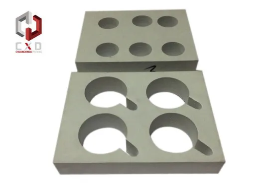 Die-cut Eva Foam Packaging With Holes For Cosmetics Inner Packaging