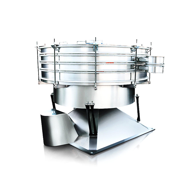 Vibrating tumbler screen sieve for spice herbs