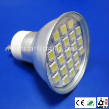 LED Lampe GU10 -21SMD 5050