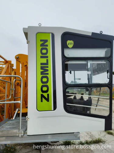 Zoomlion 65M 10 Ton Luffing Jib Tower Crane: High-Quality Construction Equipment with 25M Max Lifting Height and 6 Ton Loading C