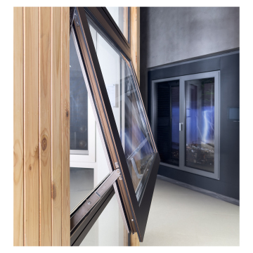 Custom Design Hurricane Tempered Glass Exterior Top Hung Windows