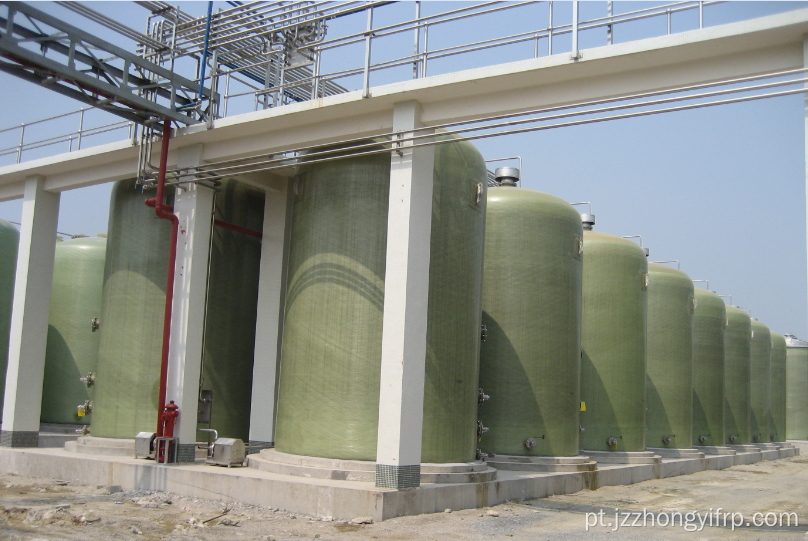 Tanque de fermentação FRP para molho de alimentos