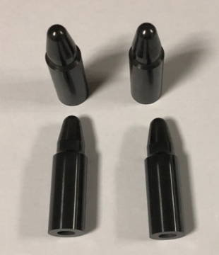 Welding silicon nitride ceramic solder pins