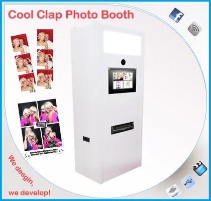 Most Popular Touch Screen Photo Booth Vending Machine