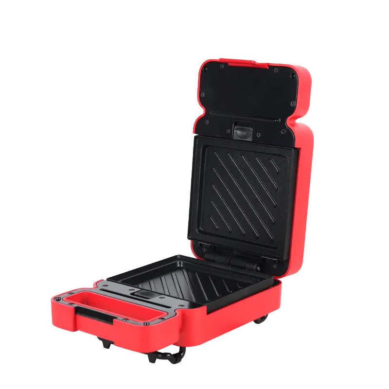 Portable Toaster Aluminum Sandwich Maker Breakfast Sandwich Maker Toaster Baking Breakfast Pan Oven