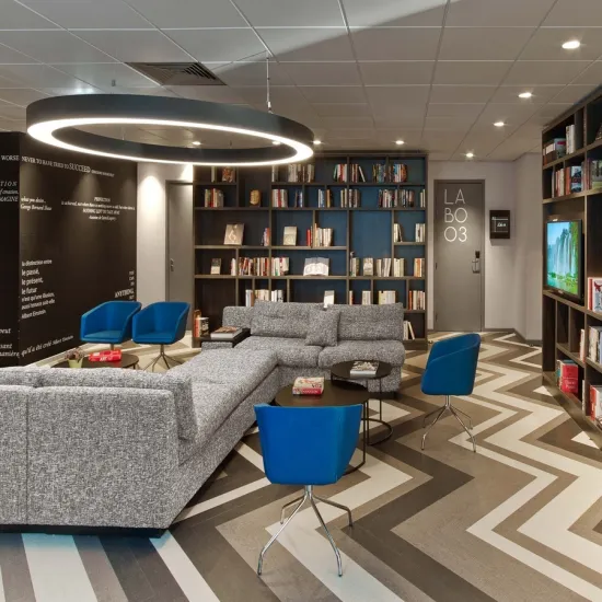 Hlinear Circular Light Series Large Round Size Modern Home LED Lights Ceiling Pendant Light for Office Living Room