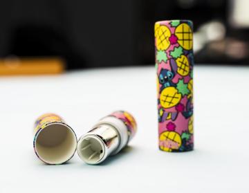 Eco-friendly kraft lip balm tubes lipstick tube