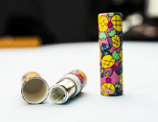 Eco-friendly kraft lip balm tubes lipstick tube