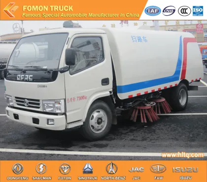 Dongfeng 4x2 Vacuum Road Sweeper Truck