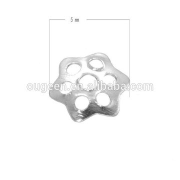 Fashion Silver Zinc/Iron/Copper Metal Bead Caps End Caps