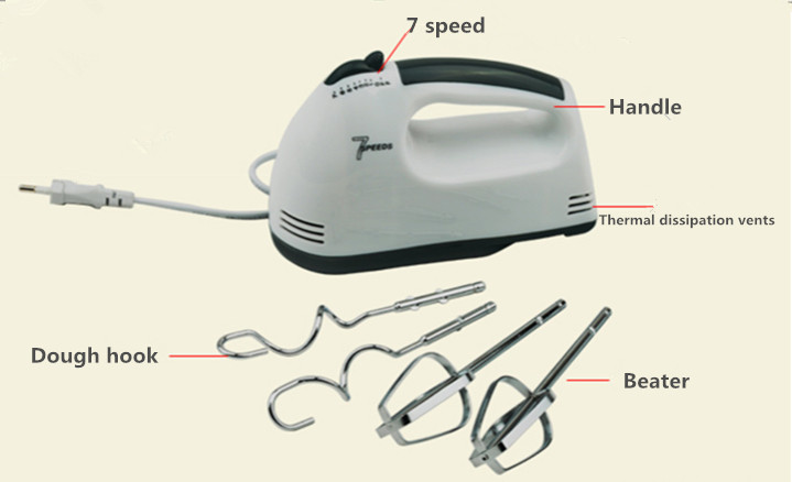 220V electric blender handmixer egg beater