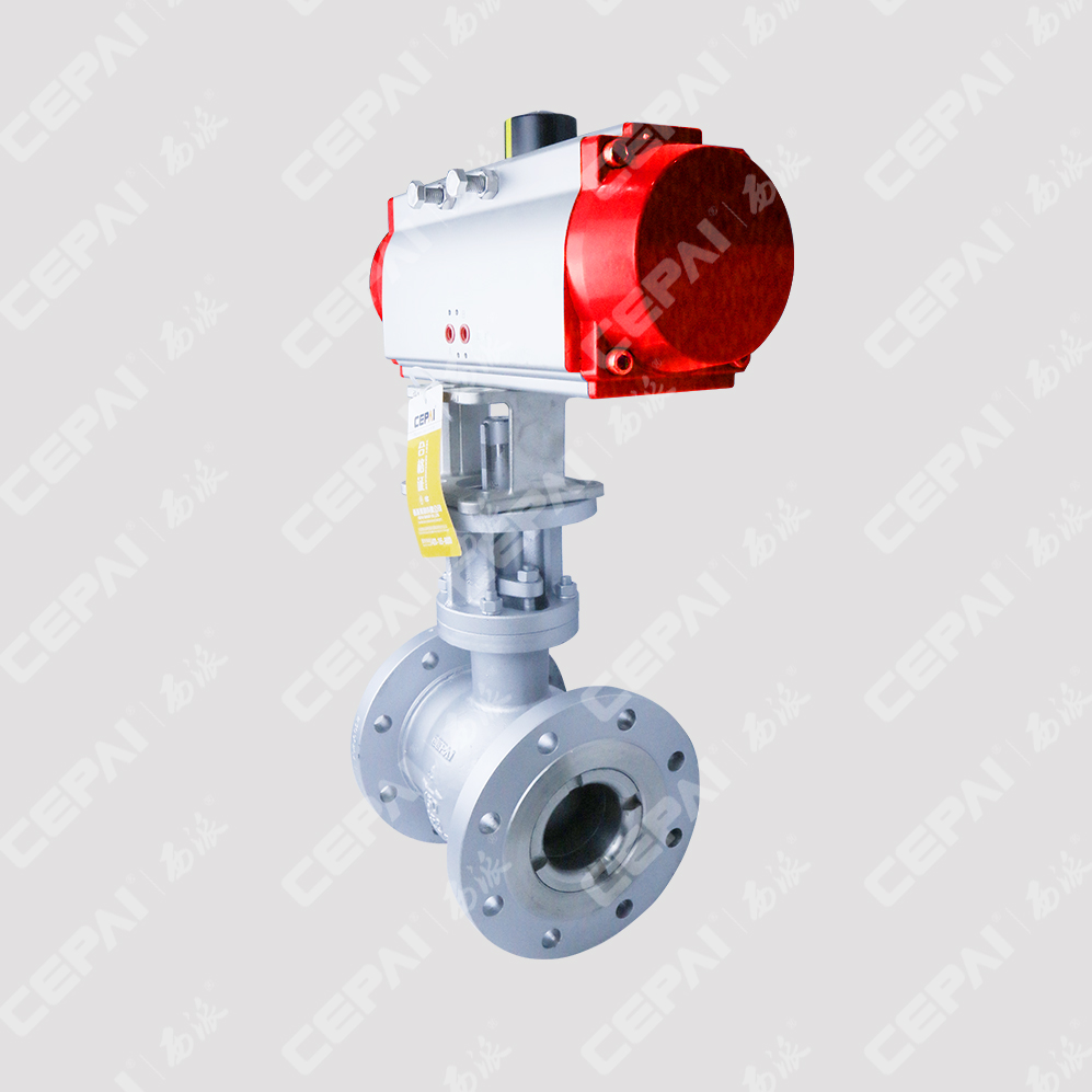 Pneumatic V-type Ball Valve