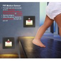 Movement sensor foot lamp automatic lighting