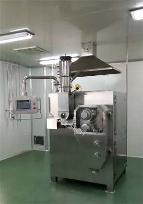 Pharmaceutical roller compactor granulator for vitamin