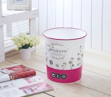 plastic dustbin,cartoon dustbin,colourful mini dustbin,homeware
