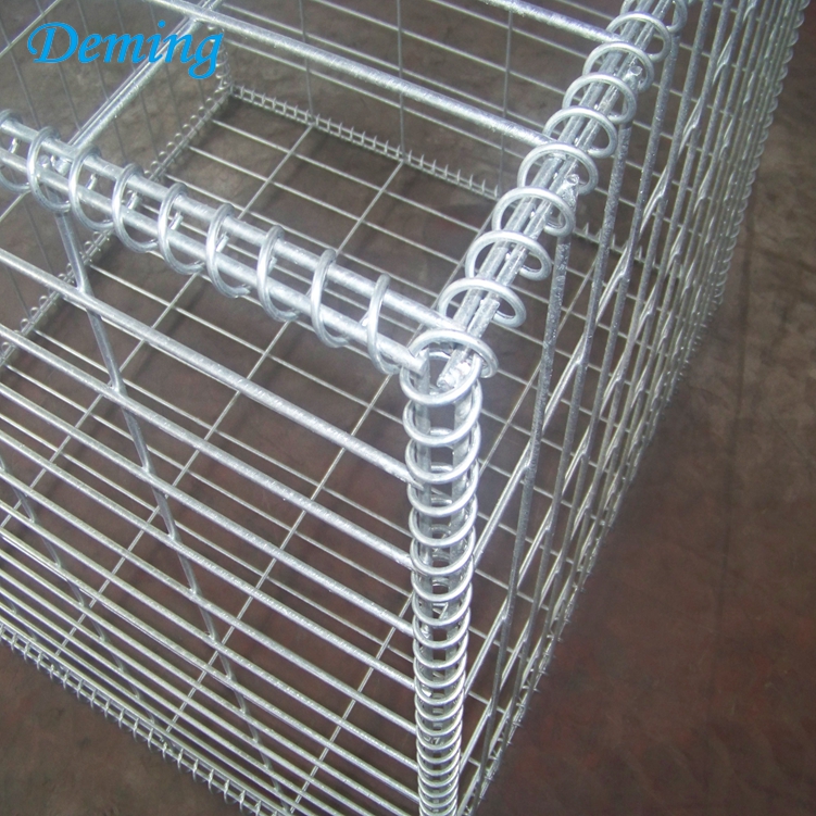 Welded Gabion Baskets Pvc Coated Gabion Mattress Gabion Box