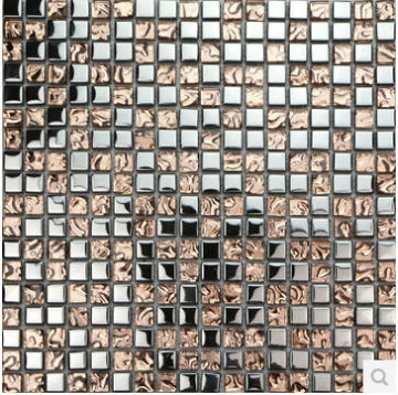 Crystal Mosaic Glass and Electroplate mosaic RSD1565
